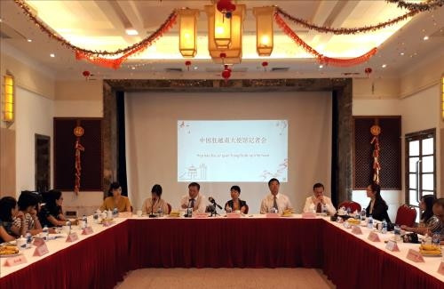 At the press conference. (Photo: VNA)