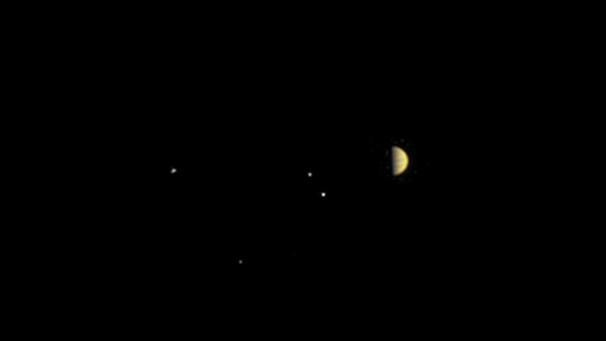 NASA's Juno spacecraft obtained this colour view at a distance of 10.9 million km from Jupiter, on June 21, 2016. (NASA/JPL-Caltech/SwRI/MSSS/Handout via Reuters)