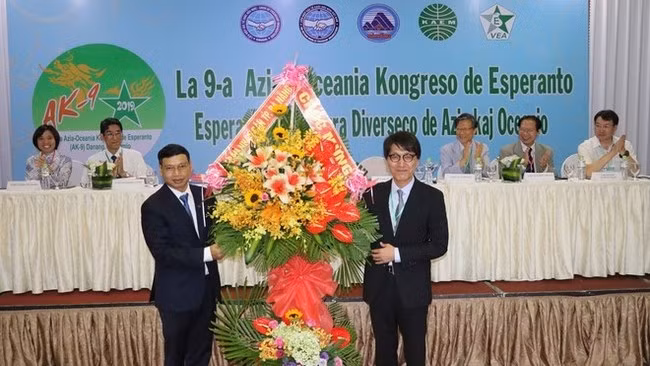 The ninth Asia-Oceania Esperanto Congress (AK9) opened in the central city of Da Nang on April 26. (Photo: VNA)