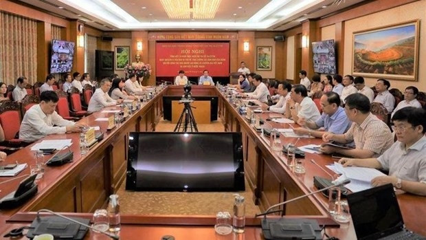 The conference reviews the 10-year implementation of Directive 16-CT/TW dated May 8, 2012 by the Communist Party of Vietnam (CPV)’s Secretariat on strengthening the CPV’s leadership on the management of contracting guest labourers and specialists to work abroad. (Photo: VNA)