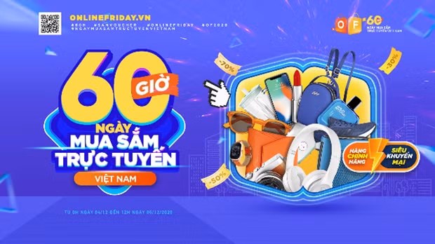 The promotional image of the shopping event (Photo: congthuong.vn)