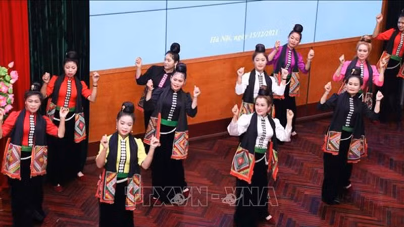 Xoe Thai performance. (Photo: VNA)