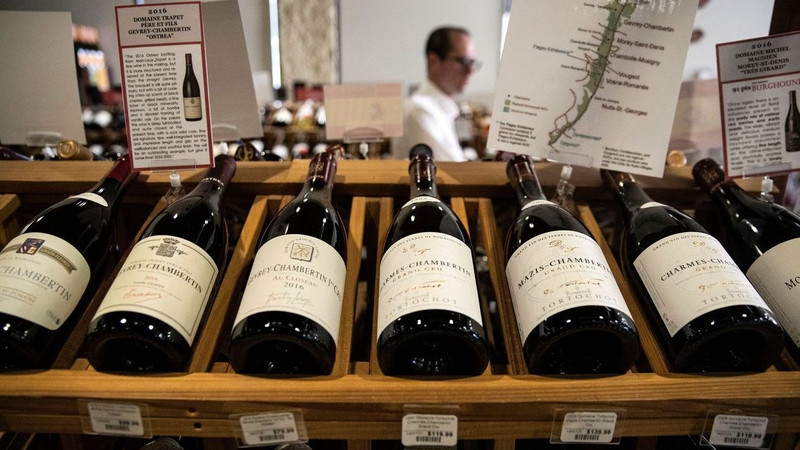 The US has imposed new tariffs on a range of EU goods, including aircraft parts and wine.