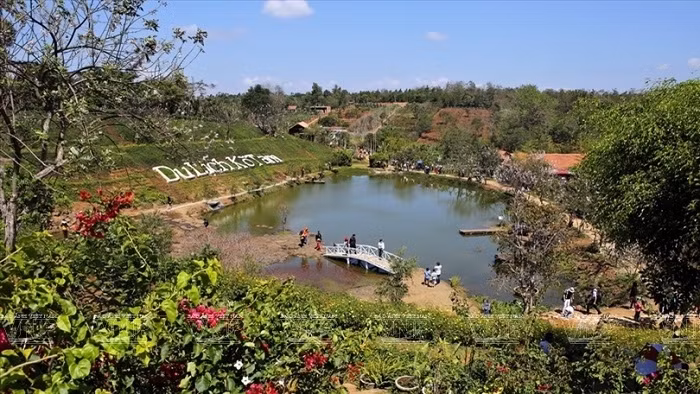 Kotam tourist site: An example of integrating ecological tourism and local cultural identity (Photo: Vietnam Pictorial)
