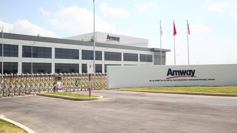 Amway Vietnam’s second factory is located in Binh Duong province. 