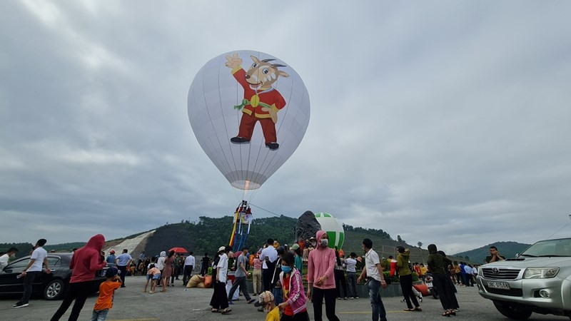 At the festival