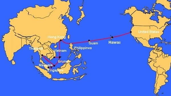 AAG cable system map