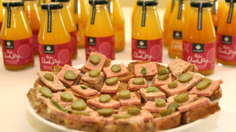 French cuisine introduced at the French Consulate General in Ho Chi Minh City (Photo: VNA)