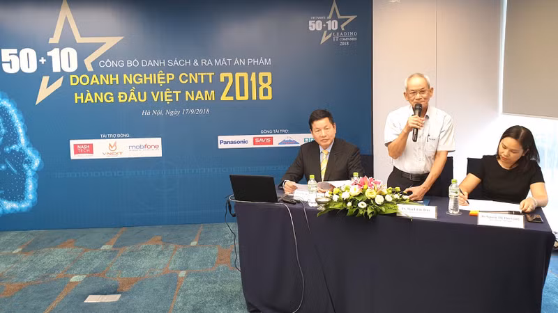 VINASA publicises the list of Vietnam’s 50 Leading IT Companies in 2018 (Photo: VGP)