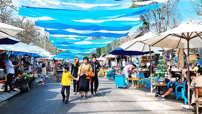 Tan Thanh flea market in Hoi An city (Photo: NDO)