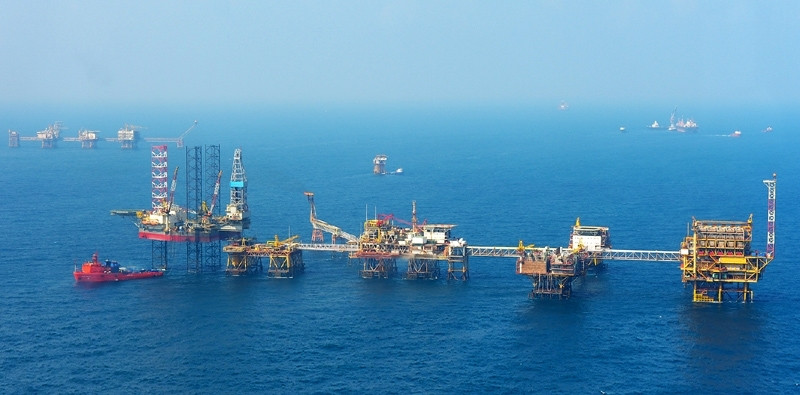 The Central Technology Platform No. 2 at Bach Ho Oilfield