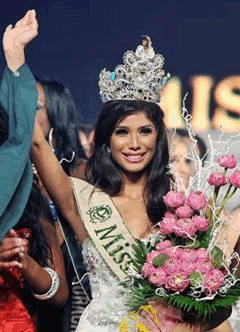 Indian beauty crowned Miss Earth 2010