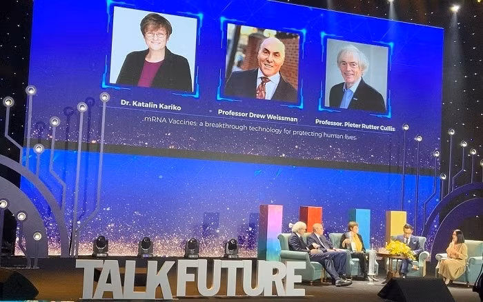 Winners of VinFuture Prize inspire people to engage in scientific research (Photo: NDO/Thao Le)