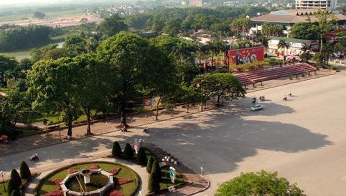 Vo Nguyen Giap square in Thai Nguyen city (Source: baothainguyen.org.vn)