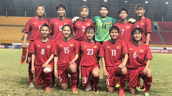 The Vietnamese women’s football team