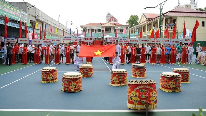 The opening ceremony of VTF Masters 500-2 tennis tournament - Lach Tray Cup 2020.