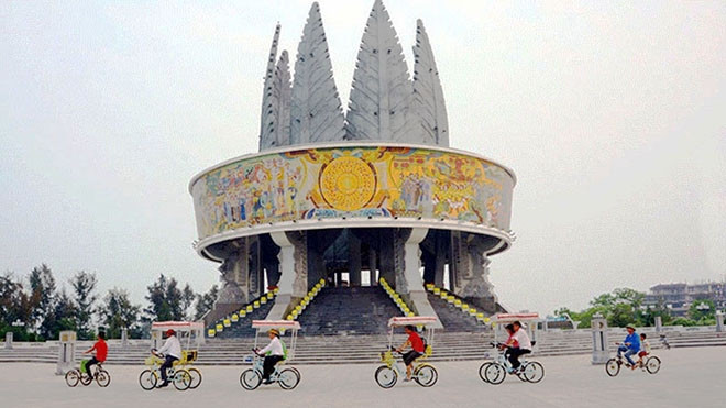 The Sa Vi Border Propaganda Information Cluster in Mong Cai City. (Photo: baoquangninh.com.vn)