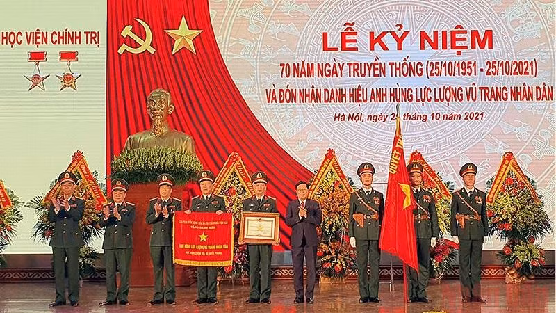 At the ceremony
