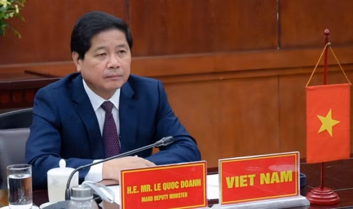 Vietnamese Deputy Minister of Agriculture and Rural Development Le Quoc Doanh.