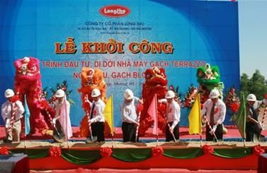 At the ground-breaking ceremony (Image: thuathienhue.gov.vn)
