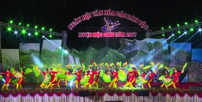 At the Culture Day of Ethnic Groups in Moc Chau District 2017.