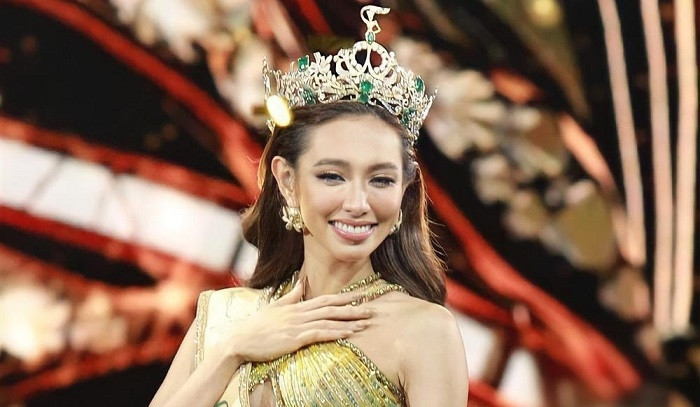 Vietnamese beauty Nguyen Thuc Thuy Tien crowned Miss Grand International 2021