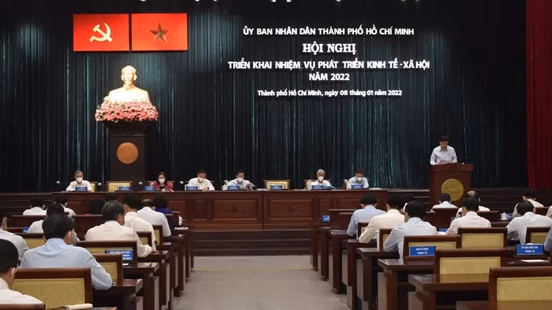 The conference to outline Ho Chi Minh City's socio-economic development plan in 2022