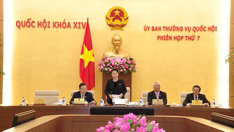 A meeting of the National Assembly Standing Committee