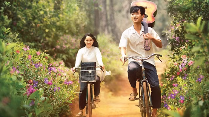 A scene from the film "Dreamy Eyes" 