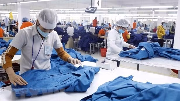 A garment company in Hung Yen Province (Photo: VNA)