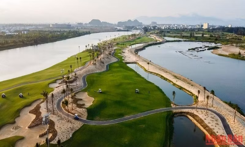 The BRG Danang Golf Club’s Nicklaus Course (Photo: nhandan.vn)