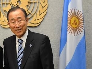 UN Secretary General Ban Ki-moon