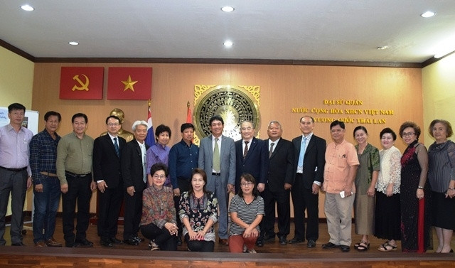 Delegates attend the opening ceremony of the language course (photo: Nhan Dan)