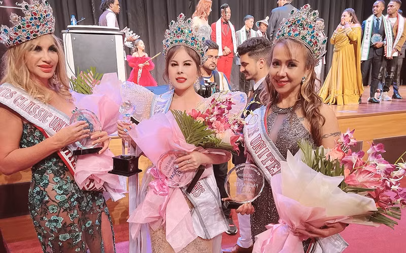 Nguyen Nhu Quynh was crowned Mrs United Nations 2022 in India. 