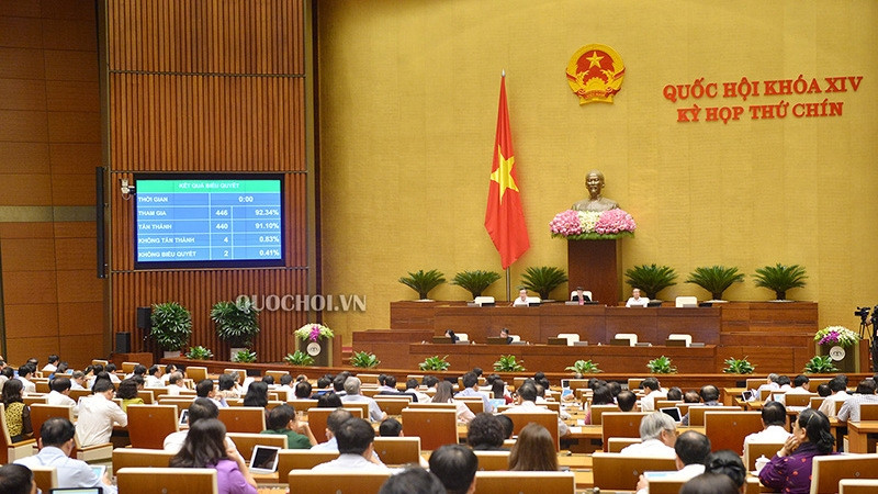 The plenary session of the National Assembly on June 19