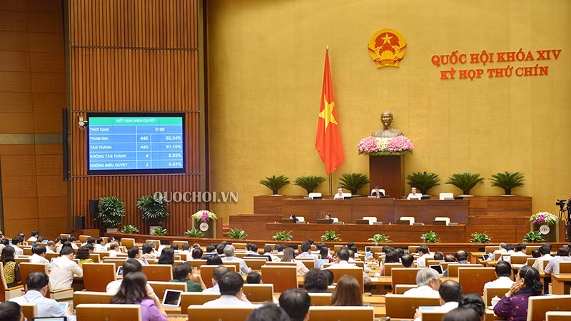 The plenary session of the National Assembly on June 19
