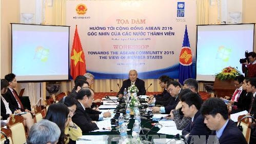 At the workshop. (VNA)