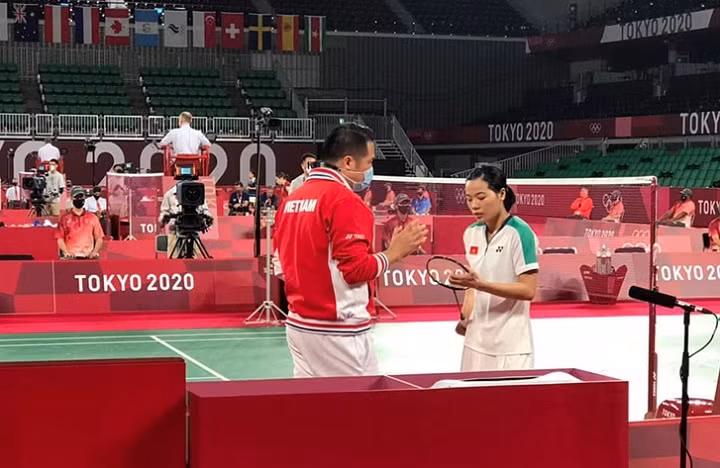 Vietnamese shuttler Nguyen Thuy Linh records positive results at the recent Tokyo 2020 Olympics.