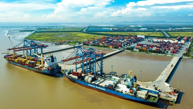 Exports increased 17% year on year in the first half of 2022. (Photo: VNA)