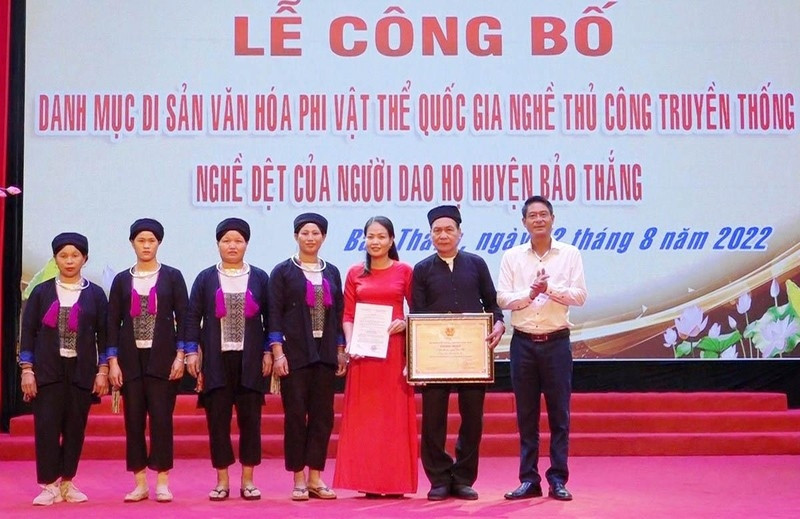 At the ceremony