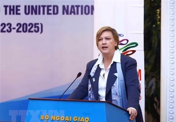 Rana Flowers, UNICEF Representative to Vietnam (Photo: VNA)