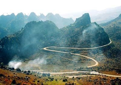 Dong Van Karst Plateau in Ha Giang province, Vietnam