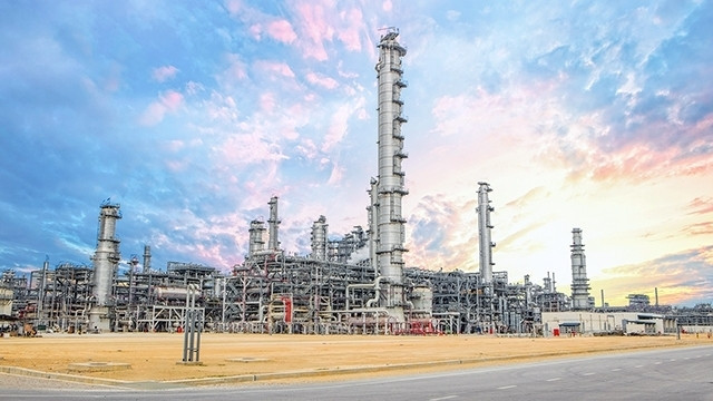 Nghi Son Petrochemical Refinery has commenced operation. (Photo: NDO/Minh Duc)
