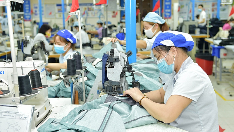 A garment factory in Vietnam (Photo: Quynh Chi)