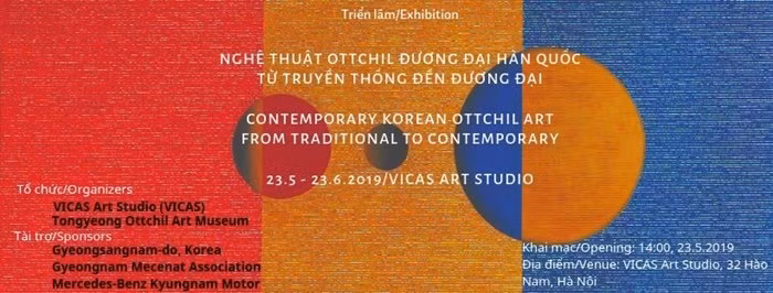 May 27 – June 1: Exhibition Korean Ottchil Art 2019 in Hanoi