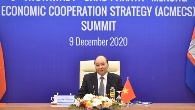 Prime Minister Nguyen Xuan Phuc at the ACMECS Summit (Photo: VGP)