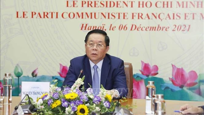 Head of the Central Commission for Communication and Education Nguyen Trong Nghia. (Photo: VNA)