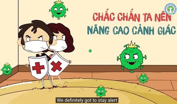 'Ghen Co Vy' was produced at the order of the Health Ministry to raise public awareness about the outbreak and how to prevent it from spreading in the community. 