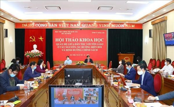 An overview of the conference. (Photo: VNA)