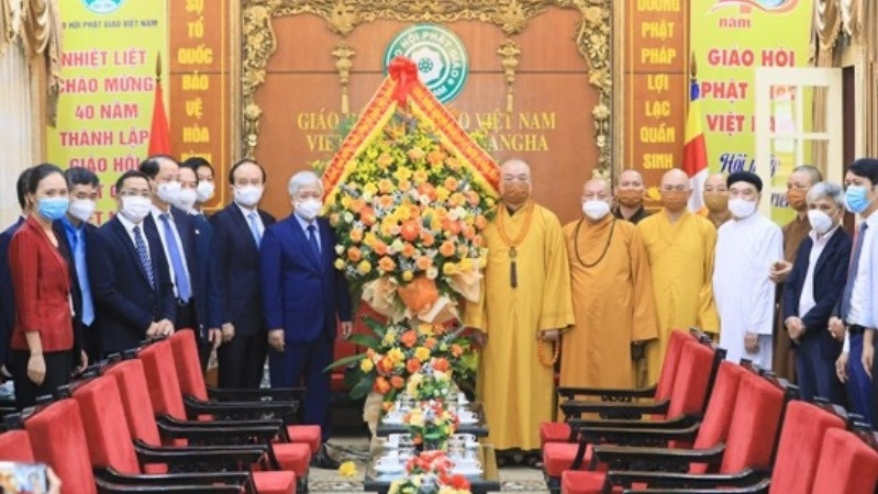 The VFF extends congratulations to the VBS on its 40th founding anniversary (Photo: Vinh Diep)